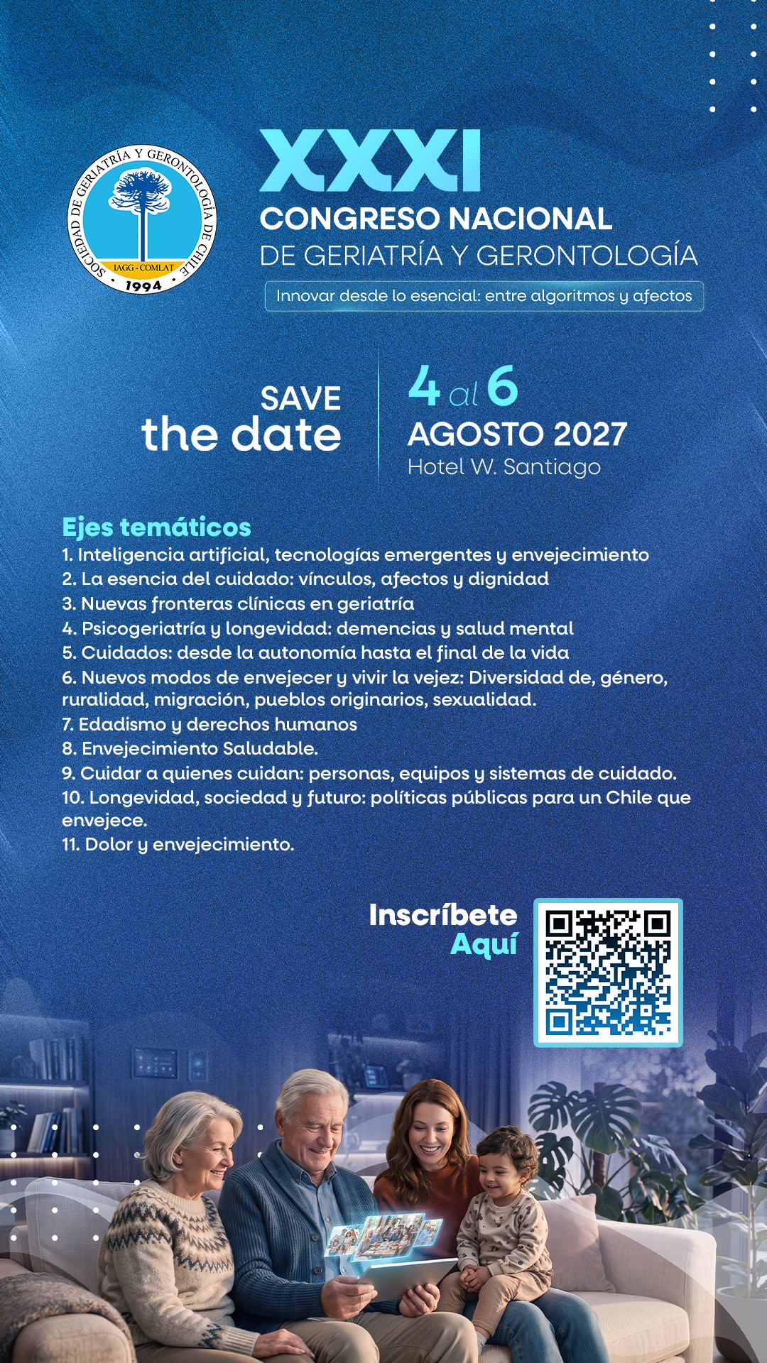 Congreso XXXI Congreso nacional de Geriatría y Gerontología