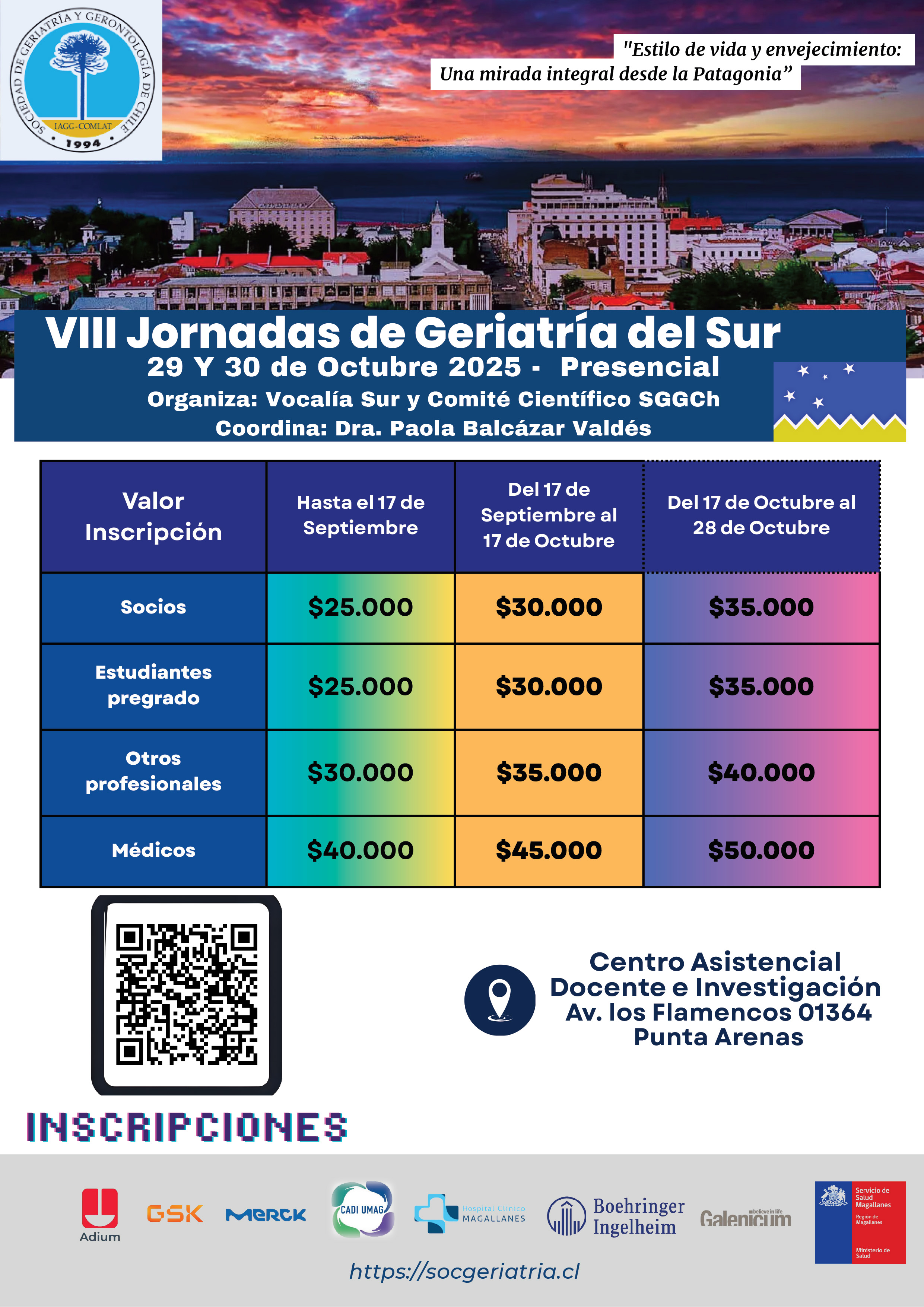 VIII Jornadas de Geriatría del Sur