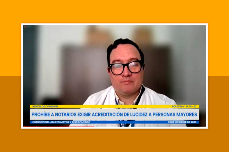 Dr. Jaime Hidalgo expone ante Comisión del Senado sobre certificados de lucidez