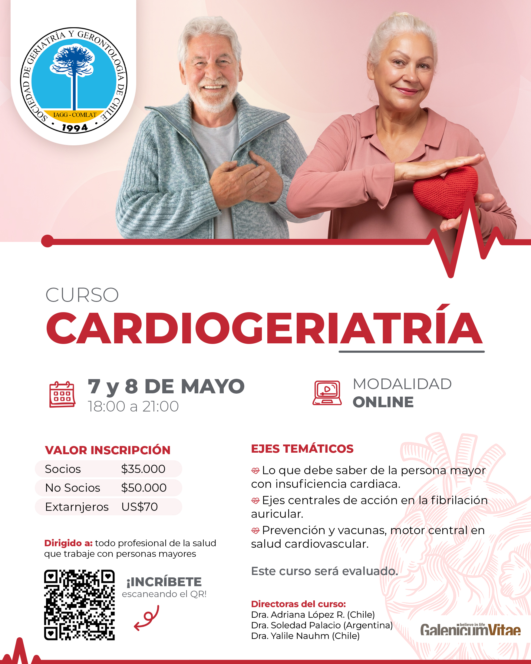 Curso Cardiogeriatría