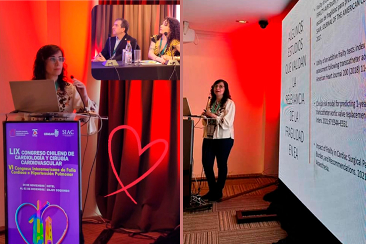 Destacada participación de Dra. Adriana López en Congreso de SOCHICAR