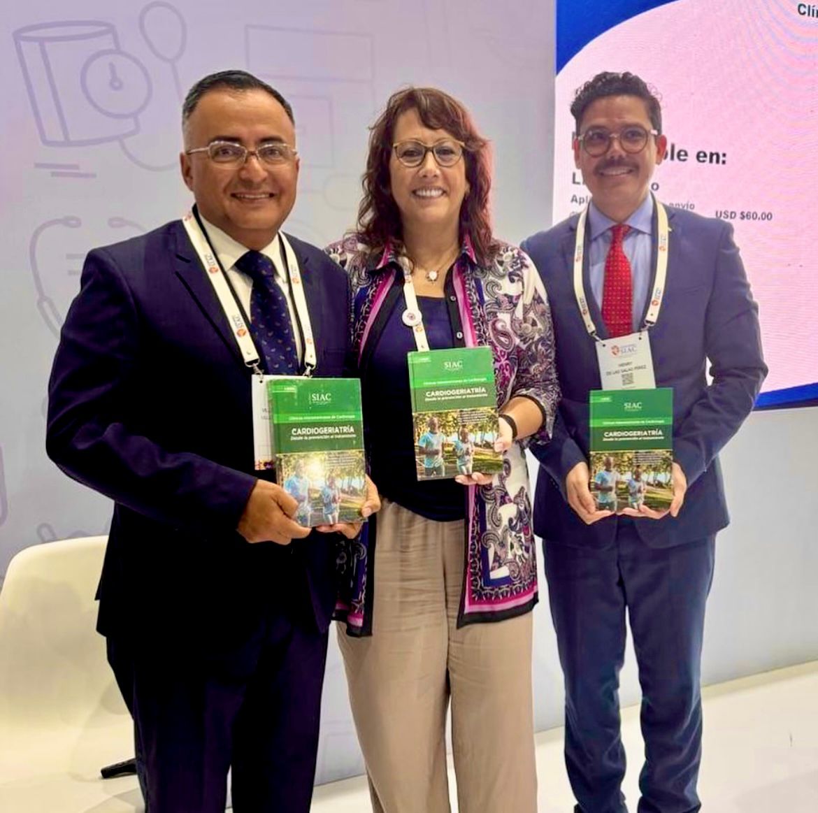 Socio edita libro sobre cardiogeriatría