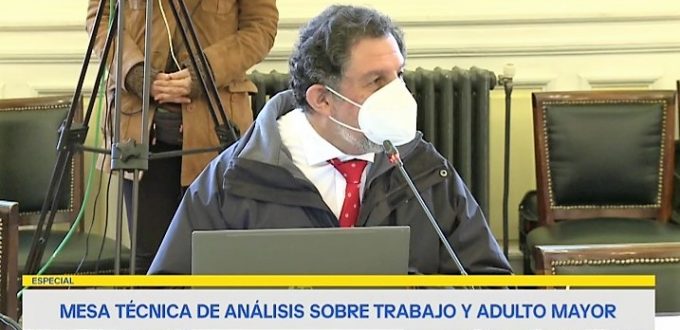 Presidente SGGCh expone en comisión del Senado acerca de Trabajo y Persona Mayor