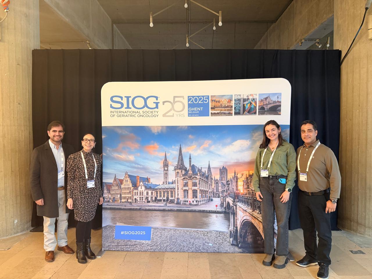 Socios participan en Congreso Mundial de Oncogeriatría 