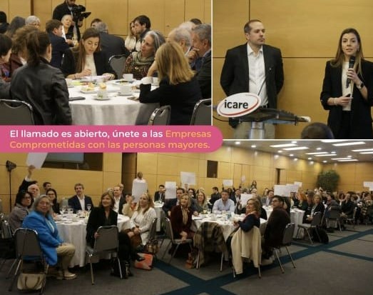 Socio expone en jornada de ICARE sobre economía plateada