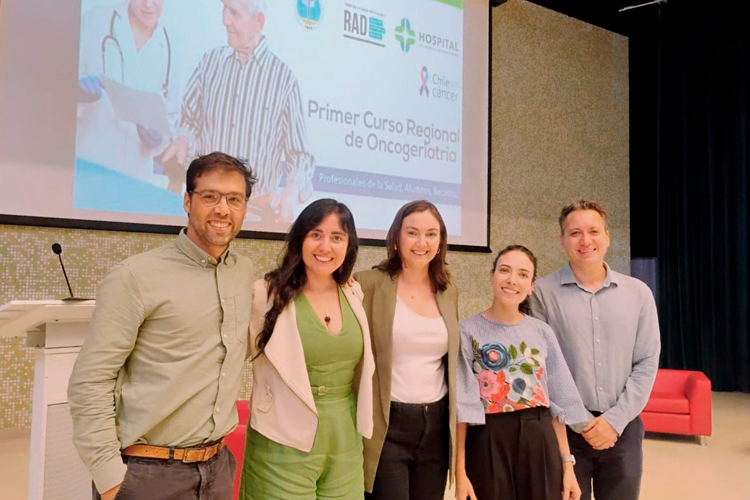 SGGCh patrocina el primer Curso Regional de Oncogeriatría