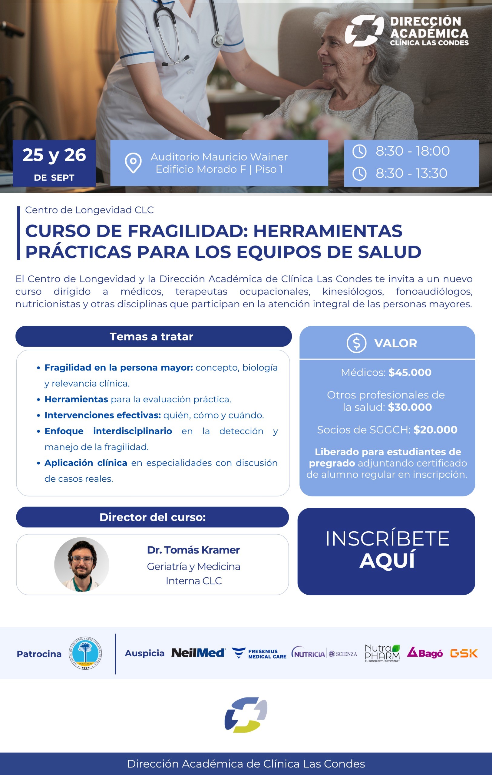 CURSO DE FRAGILIDAD: Herramientas Prácticas para los Equipos de Salud