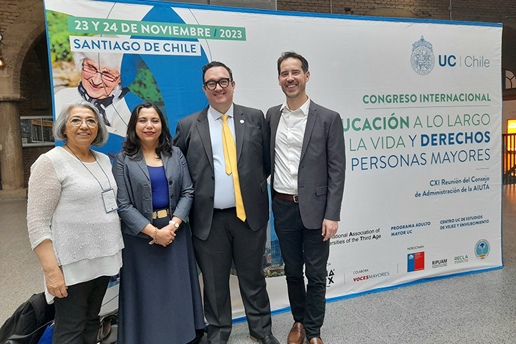 SGGCh se hizo presente en Congreso Internacional de Educación y Derechos de personas mayores
